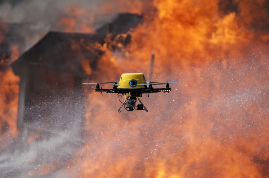 πυροσβεστικα drones