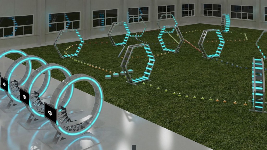 dji drone arena